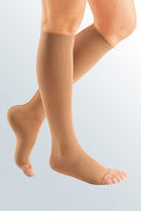 Meia de Compressão Mediven 550 – Malha Plana com Fio de Prata, Classes 2 e 3